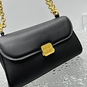 Fortok Miu Miu 24SS Baguette Bag Black 5645 25x8x15cm - 3