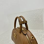 Fortok Miu Miu 23SS Dumpling Bag Brown 5560 18x11.5x8cm - 4