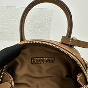 Fortok Miu Miu 23SS Dumpling Bag Brown 5560 18x11.5x8cm - 2