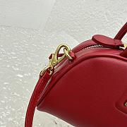 Fortok Miu Miu 23SS Dumpling Bag Red 5560 18x11.5x8cm - 6