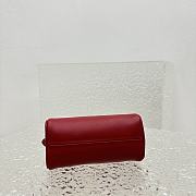 Fortok Miu Miu 23SS Dumpling Bag Red 5560 18x11.5x8cm - 5