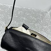 Fortok Miu Miu Small Round Pen Holder Bag Black 5717 22x9.5x8.5cm - 5