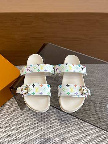 Fortok Louis Vuitton 2025 Sippers Multicolor White
