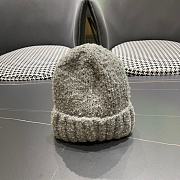 Fortok Moncler Knitted Beanie Grey - 3