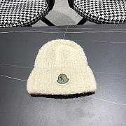 Fortok Moncler Knitted Beanie White - 1