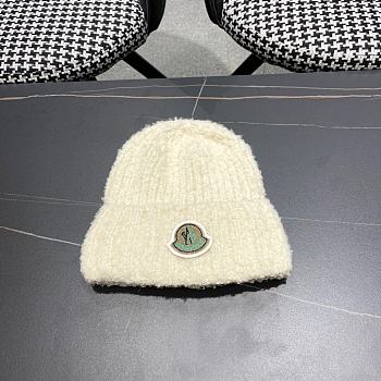 Fortok Moncler Knitted Beanie White