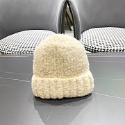 Fortok Moncler Knitted Beanie White - 5