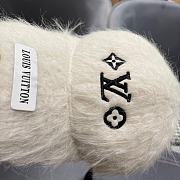 Fortok Louis Vuitton 2024 Plush Fox Baseball Cap White - 6