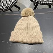 Fortok Prada 24 Knitted Wool Beanie Light Brown - 5