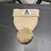 Fortok Prada 24 Knitted Wool Beanie Light Brown - 4