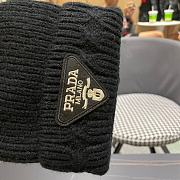 Fortok Prada 24 Knitted Wool Beanie Black - 6