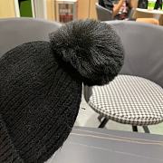 Fortok Prada 24 Knitted Wool Beanie Black - 5