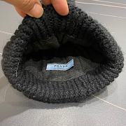 Fortok Prada 24 Knitted Wool Beanie Black - 4