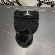 Fortok Prada 24 Knitted Wool Beanie Black - 3