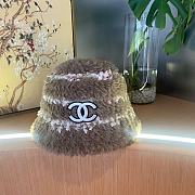 Fortok Chanel 2024 Fluffy Hat  Brown - 4