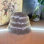 Fortok Chanel 2024 Fluffy Hat  Brown - 6