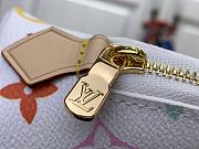 Fortok Louis Vuitton Small Cosmetic Bag White Multicolor M13744 19x12×6cm - 6