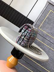 Fortok Chanel Super Shiny Sequins Bag Black 20cm - 2