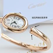 Fortok Cartier Baignoire Watch Rose Gold - 4