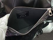 Fortok Louis Vuitton CarryAll Dark Medium Bag Black Tricolor M25143 39x30x15cm - 5