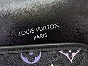 Fortok Louis Vuitton CarryAll Dark Medium Bag Black Tricolor M25143 39x30x15cm - 3