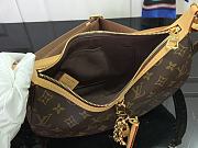 Fortok Louis Vuitton Loop Bag Brown Monogram Coated Canvas M12939 22x9x33cm - 4