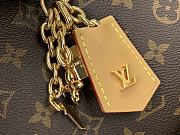 Fortok Louis Vuitton Loop Bag Brown Monogram Coated Canvas M12939 22x9x33cm - 2