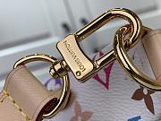 Fortok Louis Vuitton High Rise Waist Bag White Multicolor M13660 16x8x38cm - 2