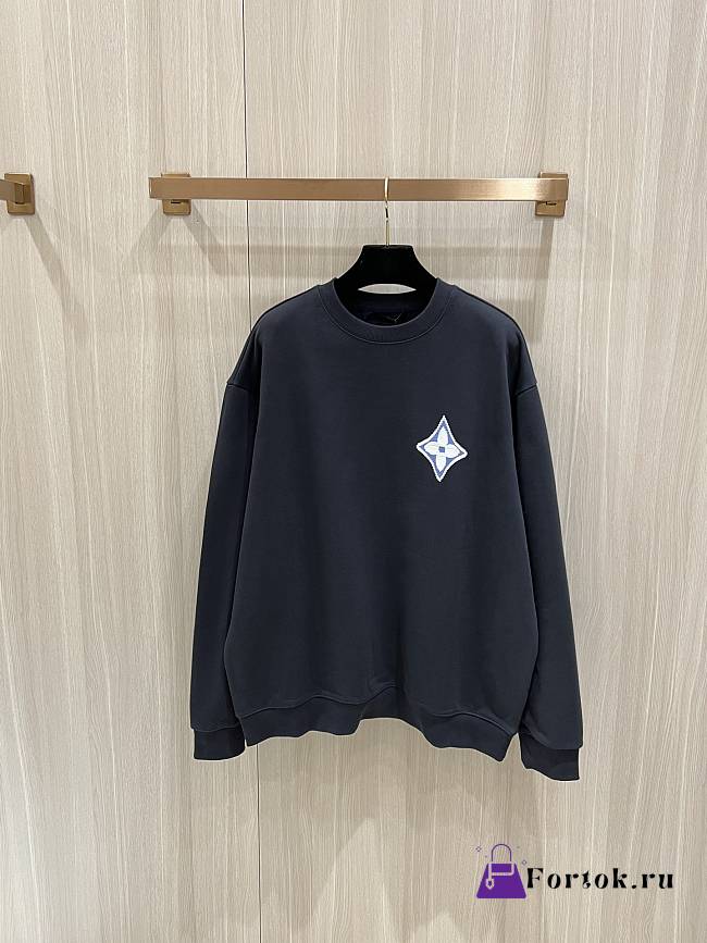 Fortok Louis Vuitton Four-leaf Clover Unisex Sweatshirt - 1