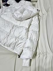 Fortok Louis Vuitton Monogram Puffer Jacket White  - 5