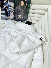 Fortok Louis Vuitton Monogram Puffer Jacket White  - 4