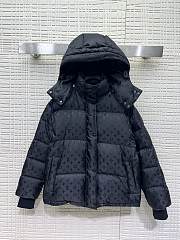 Fortok Louis Vuitton Monogram Puffer Jacket Black - 1