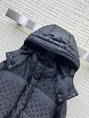 Fortok Louis Vuitton Monogram Puffer Jacket Black - 6