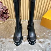Fortok Louis Vuitton Beaubourg High Boots Black - 6