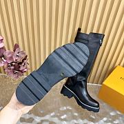 Fortok Louis Vuitton Beaubourg High Boots Black - 5