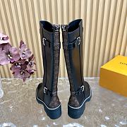 Fortok Louis Vuitton Beaubourg High Boots Black - 4