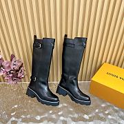 Fortok Louis Vuitton Beaubourg High Boots Black - 2