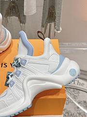 Fortok Louis Vuitton LV Archlight Sneaker White/Light Blue - 4