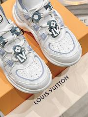 Fortok Louis Vuitton LV Archlight Sneaker White/Light Blue - 5
