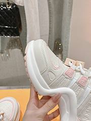 Fortok Louis Vuitton LV Archlight Sneaker White/Pink - 3