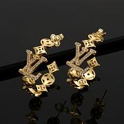 Fortok Louis Vuitton Earrings Gold - 1