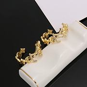 Fortok Louis Vuitton Earrings Gold - 6