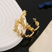 Fortok Louis Vuitton Earrings Gold - 2
