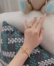 Fortok Louis Vuitton Four-leaf Clover Open Bracelet - 3