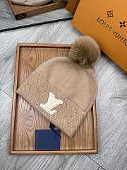 Fortok Louis Vuitton Classic Wool Knitted Hat Brown - 5