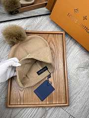 Fortok Louis Vuitton Classic Wool Knitted Hat Brown - 3