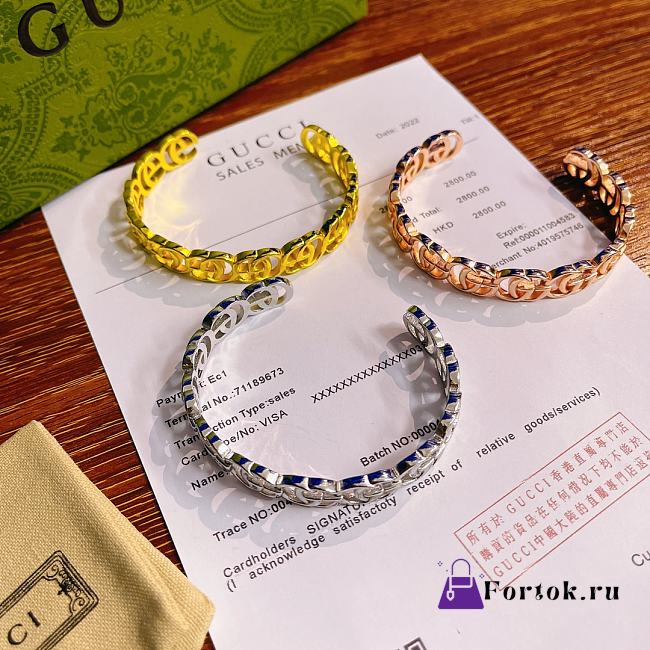 Fortok Gucci Bracelet Gold/ Rose Gold/ Silver - 1