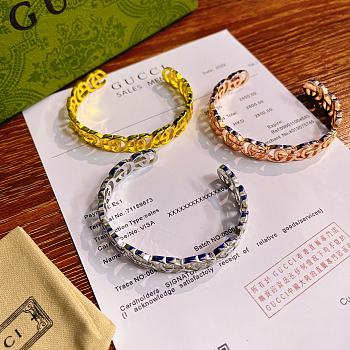 Fortok Gucci Bracelet Gold/ Rose Gold/ Silver