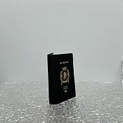 Fortok Balenciaga Passport Holder Black 92914 10x14x1.5cm - 5