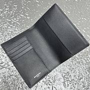 Fortok Balenciaga Passport Holder Black 92914 10x14x1.5cm - 3
